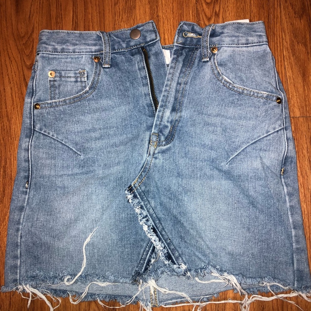Jean skirt, size XS